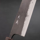 Nakiri Blue steel #2 Kurouchi Sumi Urushi Handle 165mm-[Musashi]-[Couteaux de cuisine japonais]