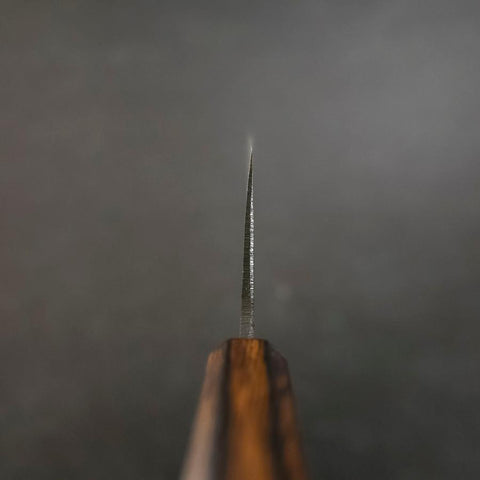 Nakiri Blue steel #2 Kurouchi Sumi Urushi Handle 165mm-[Musashi]-[Couteaux de cuisine japonais]