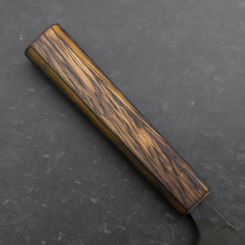 Nakiri Blue steel #2 Kurouchi Sumi Urushi Handle 165mm-[Musashi]-[Couteaux de cuisine japonais]