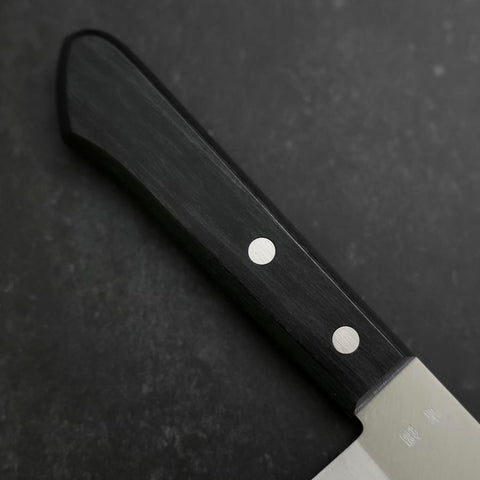 Nakiri Blue steel #2 Poli Revêtement Inox Manche Occidental 160mm-[Musashi]-[Couteaux de cuisine japonais]