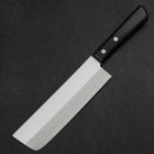 Nakiri Chromax Poli Manche Occidental Noir 165mm-[Musashi]-[Couteaux de cuisine japonais]