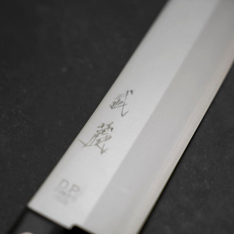 Nakiri Chromax Poli Manche Occidental Noir 165mm-[Musashi]-[Couteaux de cuisine japonais]