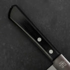 Nakiri Chromax Poli Manche Occidental Noir 165mm-[Musashi]-[Couteaux de cuisine japonais]