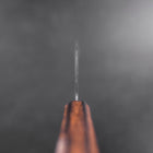 Nakiri Chromax Tsuchime Manche Sumi Urushi 165mm-[Musashi]-[Couteaux de cuisine japonais]