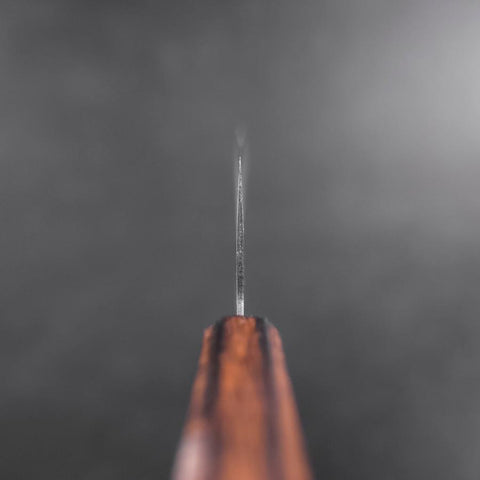 Nakiri Chromax Tsuchime Manche Sumi Urushi 165mm-[Musashi]-[Couteaux de cuisine japonais]