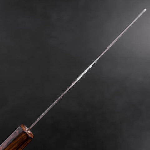Nakiri Chromax Tsuchime Manche Sumi Urushi 165mm-[Musashi]-[Couteaux de cuisine japonais]