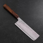 Nakiri Chromax Tsuchime Manche Sumi Urushi 165mm-[Musashi]-[Couteaux de cuisine japonais]