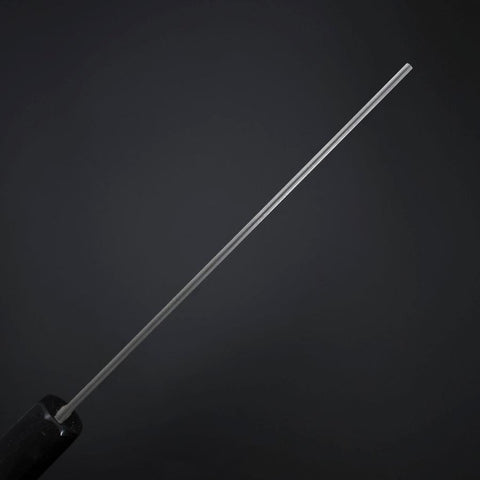 Nakiri Cobalt Stainless Kurouchi Damas Manche en Buffle et Ébène 165mm-[Musashi]-[Couteaux de cuisine japonais]