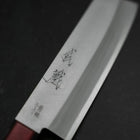 Nakiri Revêtement Inox Blue Super Poli Manche Occidental Rouge et Noir 160mm-[Musashi]-[Couteaux de cuisine japonais]