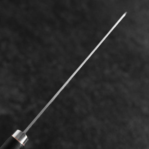 Nakiri Revêtement inox Blue Super Poli Manche Occidental Noir et Rouge 160mm-[Musashi]-[Couteaux de cuisine japonais]