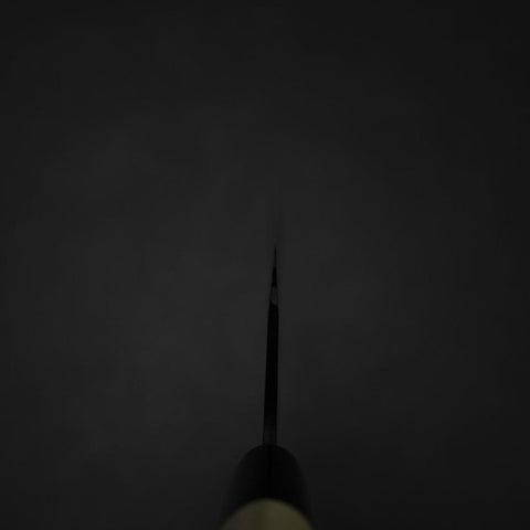 Nakiri SK Steel Kurouchi Kurigata Manche en Magnolia 170mm-[Musashi]-[Couteaux de cuisine japonais]