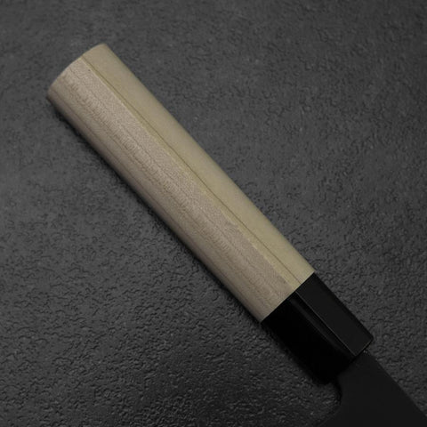 Nakiri SK Steel Kurouchi Kurigata Manche en Magnolia 170mm-[Musashi]-[Couteaux de cuisine japonais]