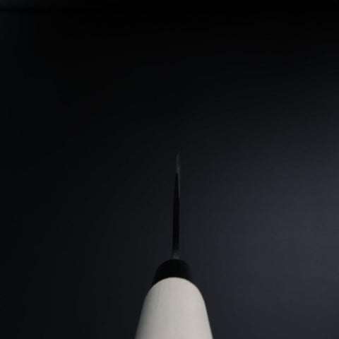 Nakiri SK Steel Kurouchi Manche en Magnolia 170mm-[Musashi]-[Couteaux de cuisine japonais]