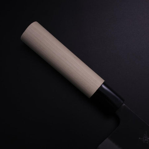Nakiri SK Steel Kurouchi Manche en Magnolia 170mm-[Musashi]-[Couteaux de cuisine japonais]
