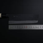 Nakiri SK Steel Kurouchi Manche en Magnolia 170mm-[Musashi]-[Couteaux de cuisine japonais]