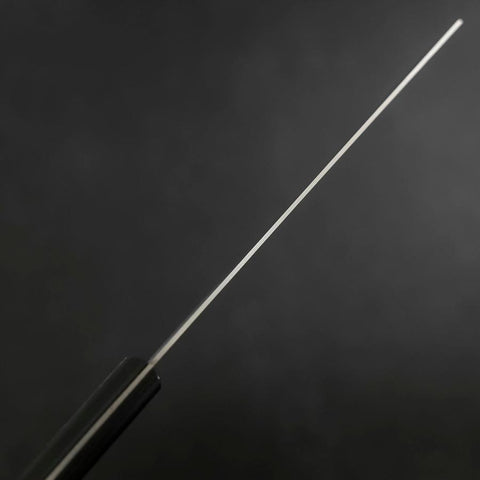 Nakiri SKD12 Polished Western Black Handle 165mm (6.5”)-[Musashi]-[Couteaux de cuisine japonais]