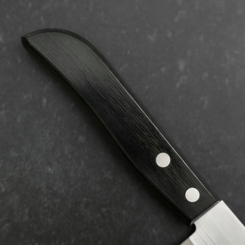 Nakiri SKD12 Polished Western Black Handle 165mm (6.5”)-[Musashi]-[Couteaux de cuisine japonais]
