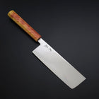 Nakiri SLD Miroir Manche Coucher de Soleil Orange 170mm-[Musashi]-[Couteaux de cuisine japonais]
