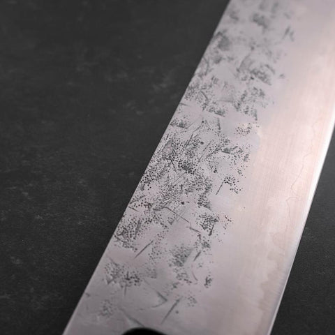 Nakiri SLD Nashiji Washi Manche en Bois de Rose et Cerisier 165mm-[Musashi]-[Couteaux de cuisine japonais]