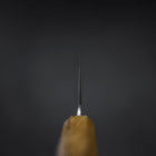 Nakiri SLD Nickel en Vagues Damas Manche Yaki Urushi 165mm-[Musashi]-[Couteaux de cuisine japonais]