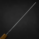 Nakiri SLD Nickel en Vagues Damas Manche Yaki Urushi 165mm-[Musashi]-[Couteaux de cuisine japonais]