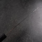 Nakiri Silver Steel #3 Kasumi Buffalo Bubinga Handle 165mm (6.5”)-[Musashi]-[Japanese-Kitchen-Knives]