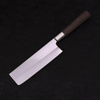 Nakiri Silver Steel #3 Manche en Noyer 165mm-[Musashi]-[Couteaux de cuisine japonais]