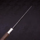 Nakiri Silver Steel #3 Manche en Noyer 165mm-[Musashi]-[Couteaux de cuisine japonais]