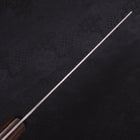 Nakiri Silver Steel #3 Nashiji Manche Occidental Marron 165mm-[Musashi]-[Couteaux de cuisine japonais]