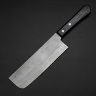 Nakiri Silver Steel #3 Nashiji Manche Occidental Noir 170mm-[Musashi]-[Couteaux de cuisine japonais]