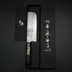 Nakiri Silver Steel #3 Nashiji Manche Occidental Noir 170mm-[Musashi]-[Couteaux de cuisine japonais]