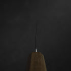 Nakiri Silver Steel #3 Nashiji Manche en Olivier 165mm-[Musashi]-[Couteaux de cuisine japonais]