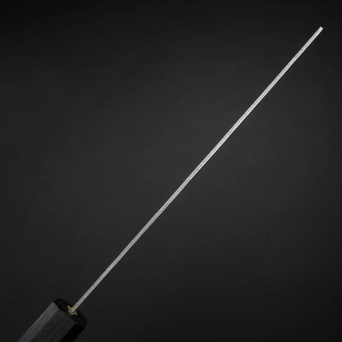 Nakiri Silver Steel #3 Nashiji Washi Manche Urushi Bleu 165mm-[Musashi]-[Couteaux de cuisine japonais]