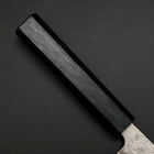 Nakiri Silver Steel #3 Nashiji Washi Manche Urushi Bleu 165mm-[Musashi]-[Couteaux de cuisine japonais]