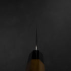 Nakiri Silver Steel #3 Nashiji Washi Manche en Buffle et Bubinga 165mm-[Musashi]-[Couteaux de cuisine japonais]