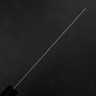 Nakiri Silver Steel #3 Nashiji Washi Manche en Buffle et Bubinga 165mm-[Musashi]-[Couteaux de cuisine japonais]