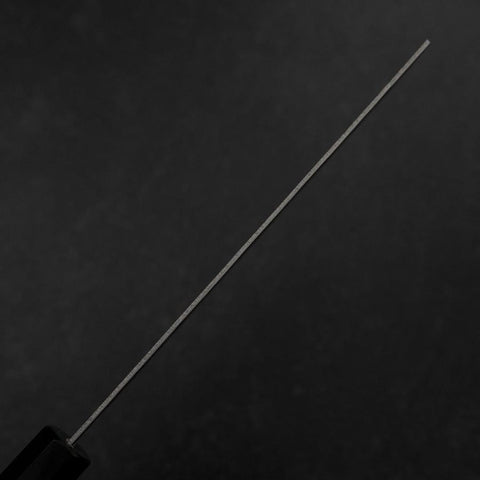 Nakiri Silver Steel #3 Nashiji Washi Manche en Buffle et Bubinga 165mm-[Musashi]-[Couteaux de cuisine japonais]