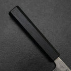 Nakiri Sweden Steel Nashiji Washi Damas Manche Urushi Bleu 165mm-[Musashi]-[Couteaux de cuisine japonais]
