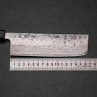 Nakiri Sweden Steel Nashiji Washi Damas Manche Urushi Bleu 165mm-[Musashi]-[Couteaux de cuisine japonais]