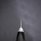 Nakiri Sweden Steel Poli Manche Occidental Noir 165mm-[Musashi]-[Couteaux de cuisine japonais]