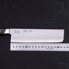 Nakiri Sweden Steel Poli Manche Occidental Noir 165mm-[Musashi]-[Couteaux de cuisine japonais]