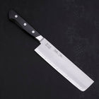 Nakiri Sweden Steel Poli Manche Occidental Noir 165mm-[Musashi]-[Couteaux de cuisine japonais]