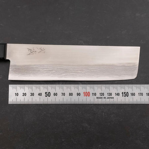 Nakiri VG-1 Damas Manche Occidental 165mm-[Musashi]-[Couteaux de cuisine japonais]