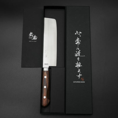 Nakiri VG-1 Poli Manche Occidental 165mm-[Musashi]-[Couteaux de cuisine japonais]