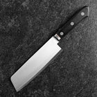 Nakiri VG-1 Poli Manche Occidental Noir 160mm-[Musashi]-[Couteaux de cuisine japonais]