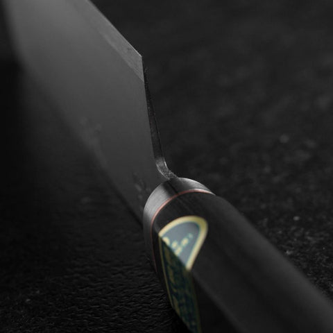 Nakiri VG-1 Poli Manche Occidental Noir 160mm-[Musashi]-[Couteaux de cuisine japonais]