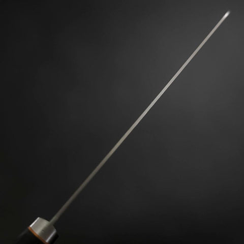 Nakiri VG-1 Polished Western Black Handle 160mm (6.3”)-[Musashi]-[Japanese-Kitchen-Knives]