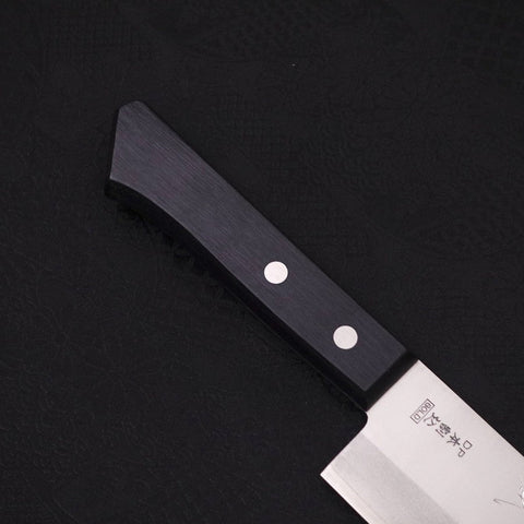 Nakiri VG-1 Poli Manche Occidental Noir 160mm-[Musashi]-[Couteaux de cuisine japonais]