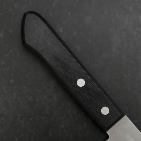 Nakiri VG-1 Polished Western Black Handle 160mm (6.3”)-[Musashi]-[Japanese-Kitchen-Knives]