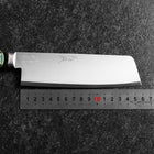 Nakiri VG-1 Poli Manche Occidental Noir 160mm-[Musashi]-[Couteaux de cuisine japonais]